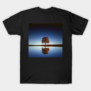 Tree Print, Landscape Art, Tree Print, Woodland Wall Art, Minimalist Tree T-Shirt